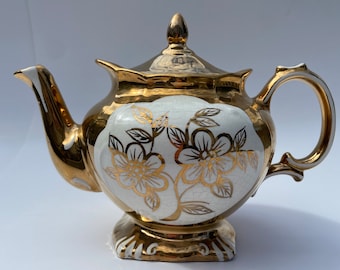 Antique Price Kensington 14K Gold Tea Pot