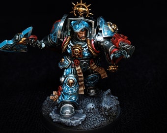 ウォーハンマー 40K スペースマリーン グレイ ナイト 塗装済み セット ウォーハンマー 40k スペースマリーン グレーナイト ライブラリ