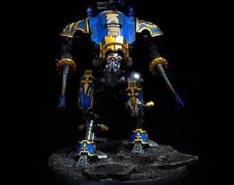 Ultramarines Armiger Helverine Imperial Knight Miniature Painting Commission