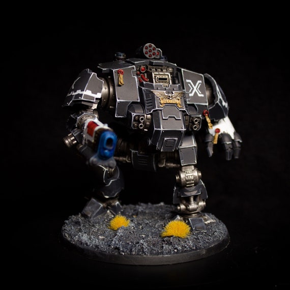 Warhammer 40K Redemptor Dreadnought – Primaris Space Marine – Commission Lv 3 – Montato E Dipinto A Mano