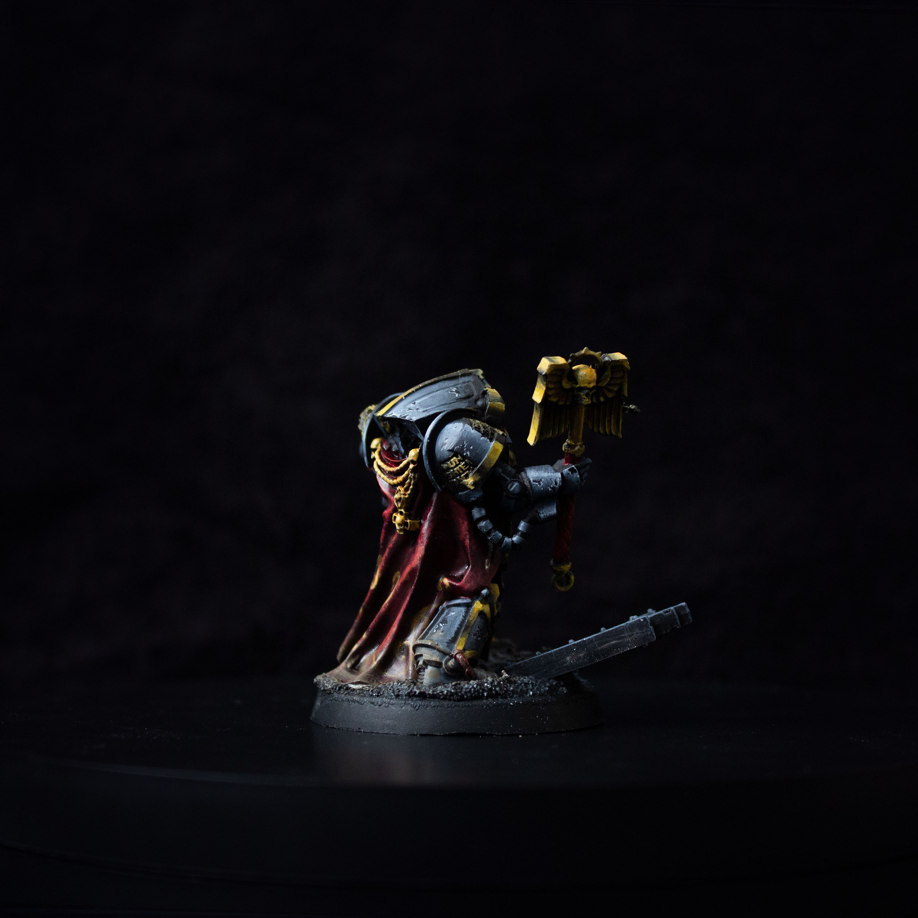 Painted Grey Knights Chaplain in Terminator Armor. Painting Commission ...