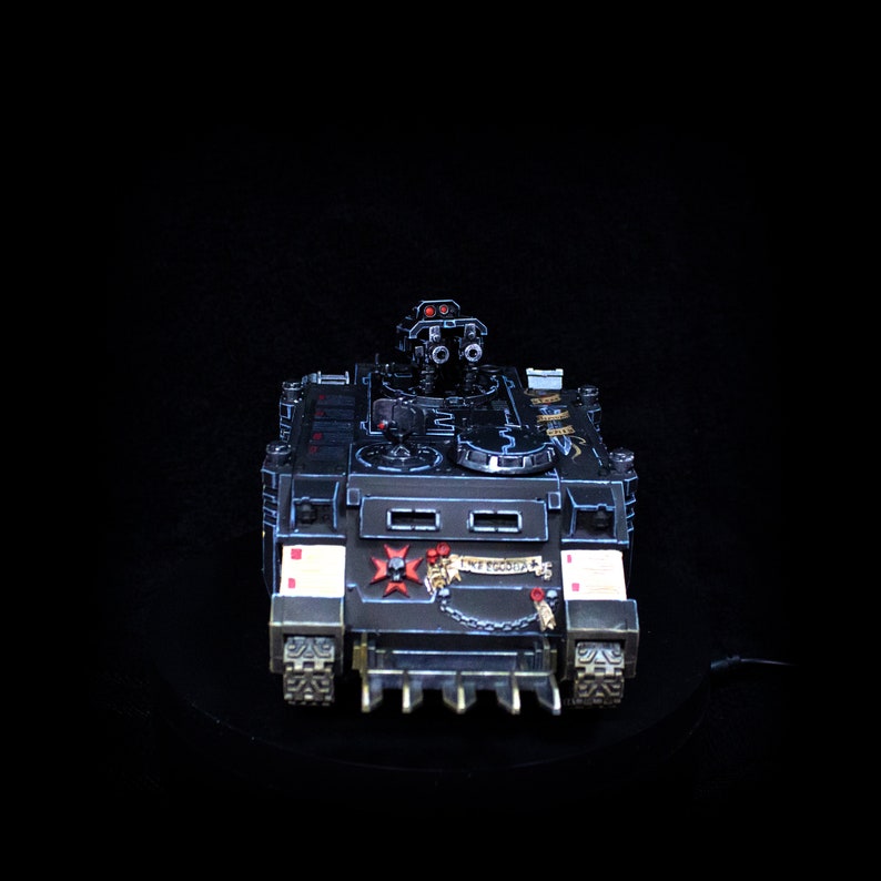 Black Templars Razorback Miniature Painting Commission, Warhammer 40k ...