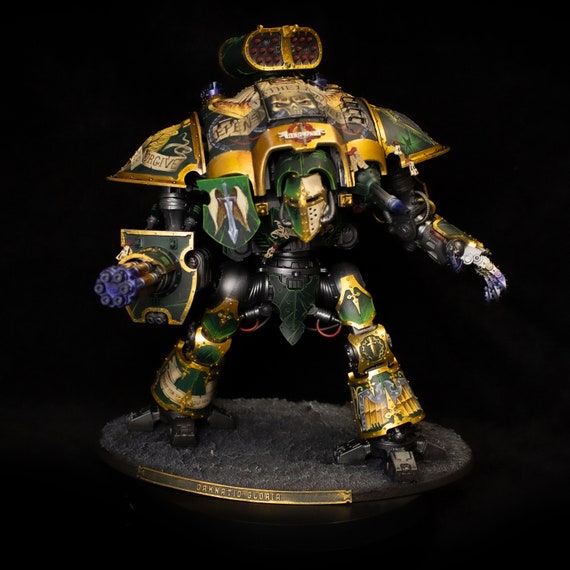 ウォーハンマー40k インペリアルナイトパラディン ミニチュアペイント
