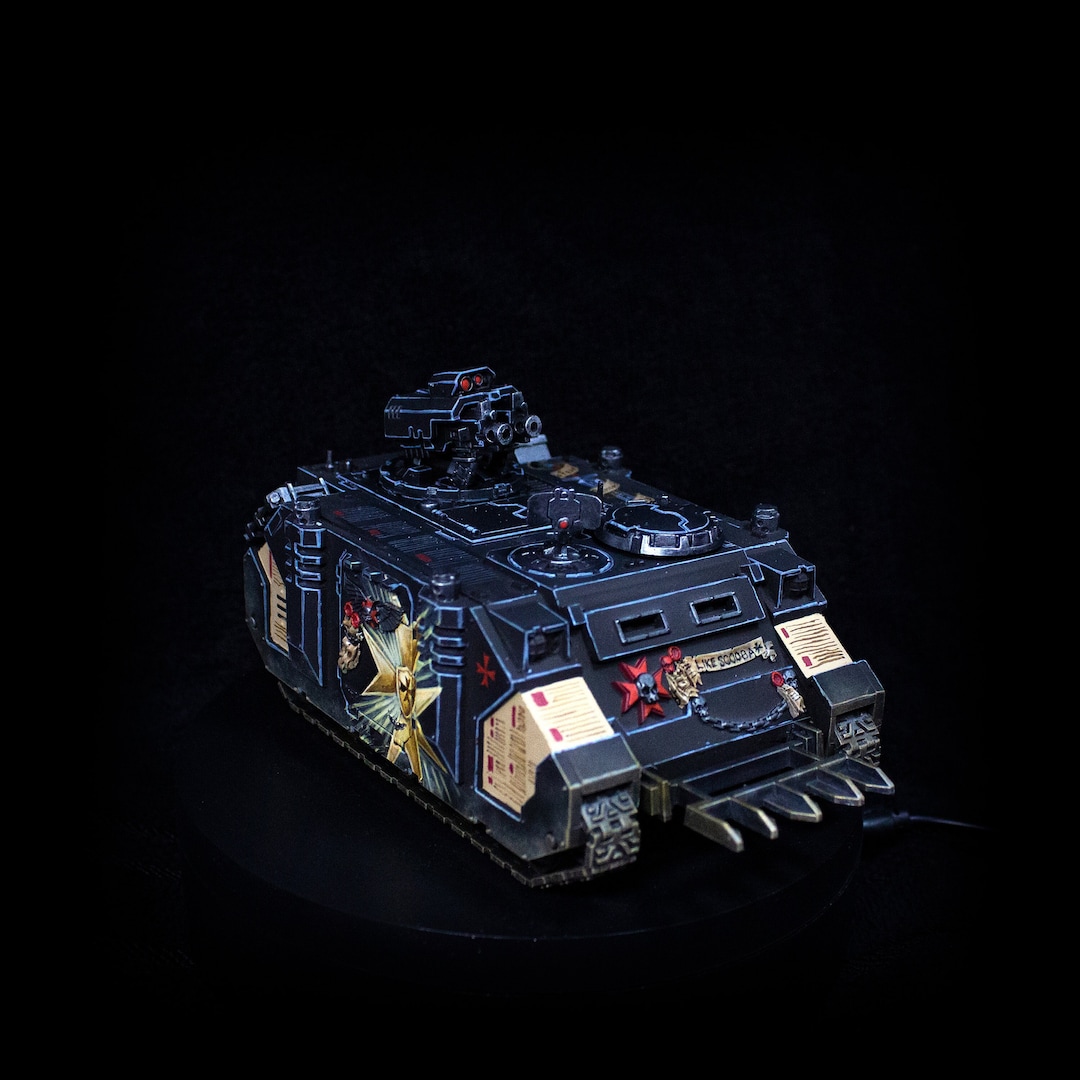 Black Templars Razorback Miniature Painting Commission, Warhammer 40k ...
