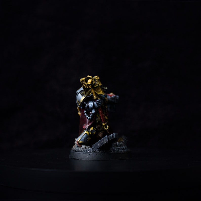 Painted Grey Knights Chaplain in Terminator Armor. Painting Commission ...