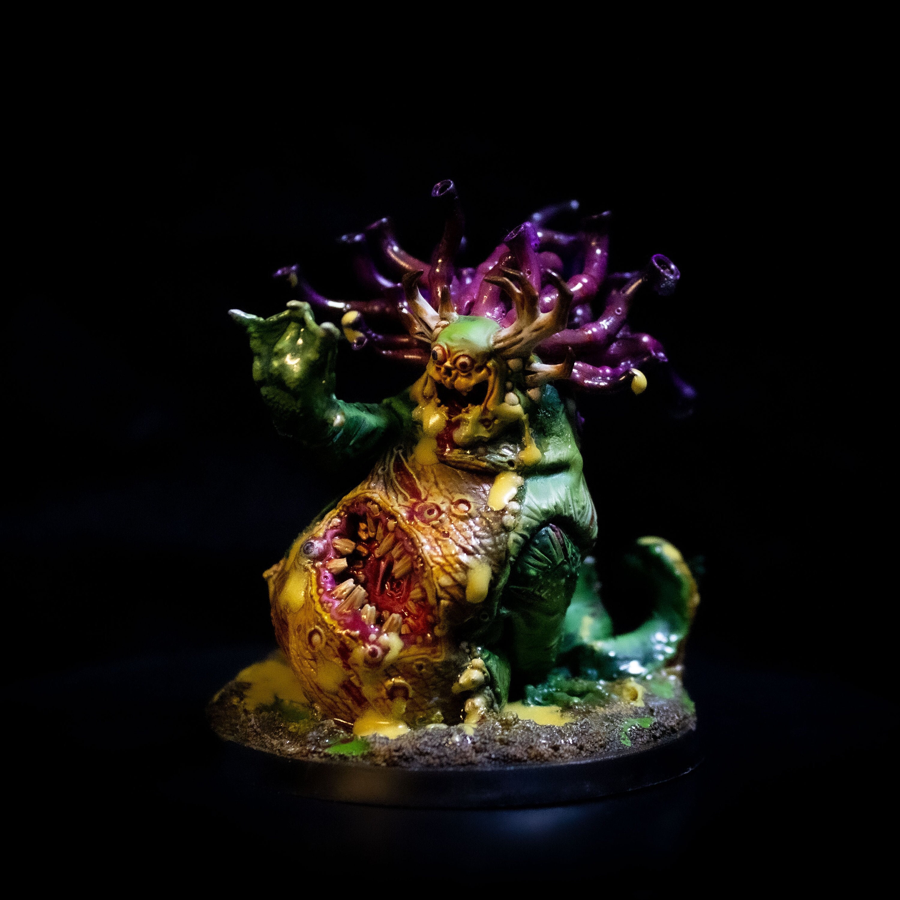 Beast of Nurgle Miniature Painting Commission, Deathguard Army - Etsy