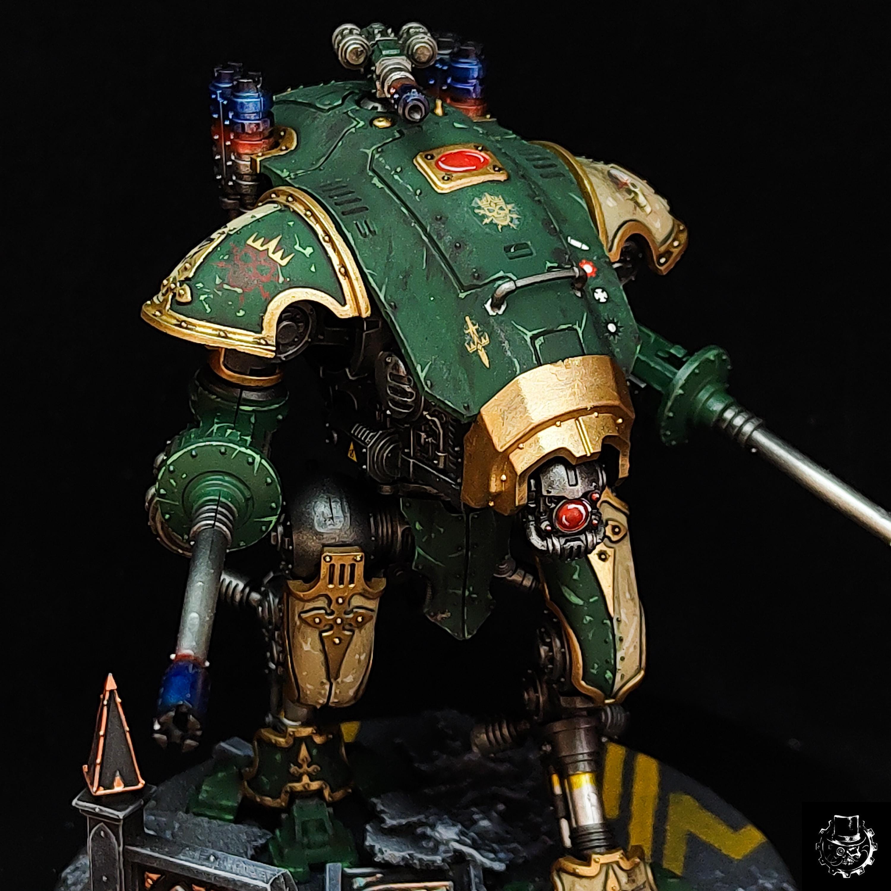 Armiger Warglaive Helverin Imperial Knight Vyronyy Painting