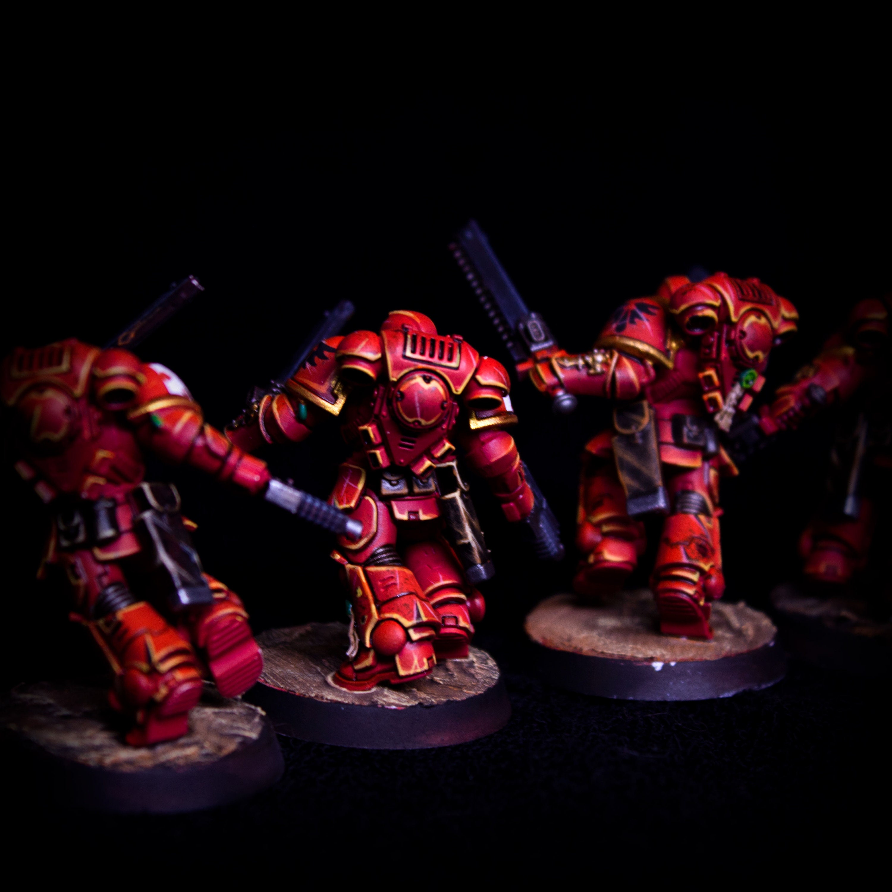 Lemartes Blood Angels painted Warhammer 40k Primaris Space Marines