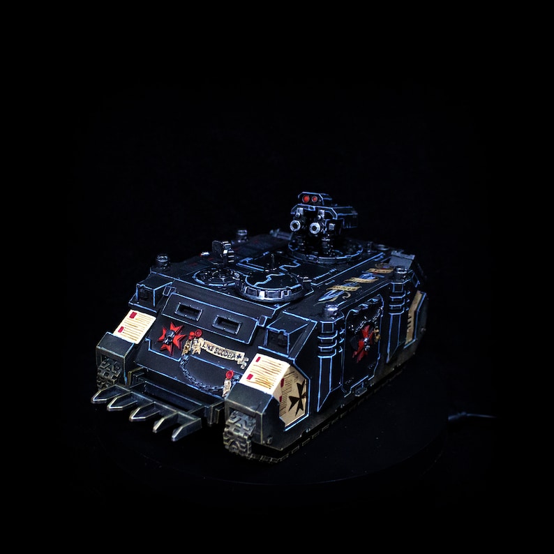 Black Templars Razorback Miniature Painting Commission, Warhammer 40k ...