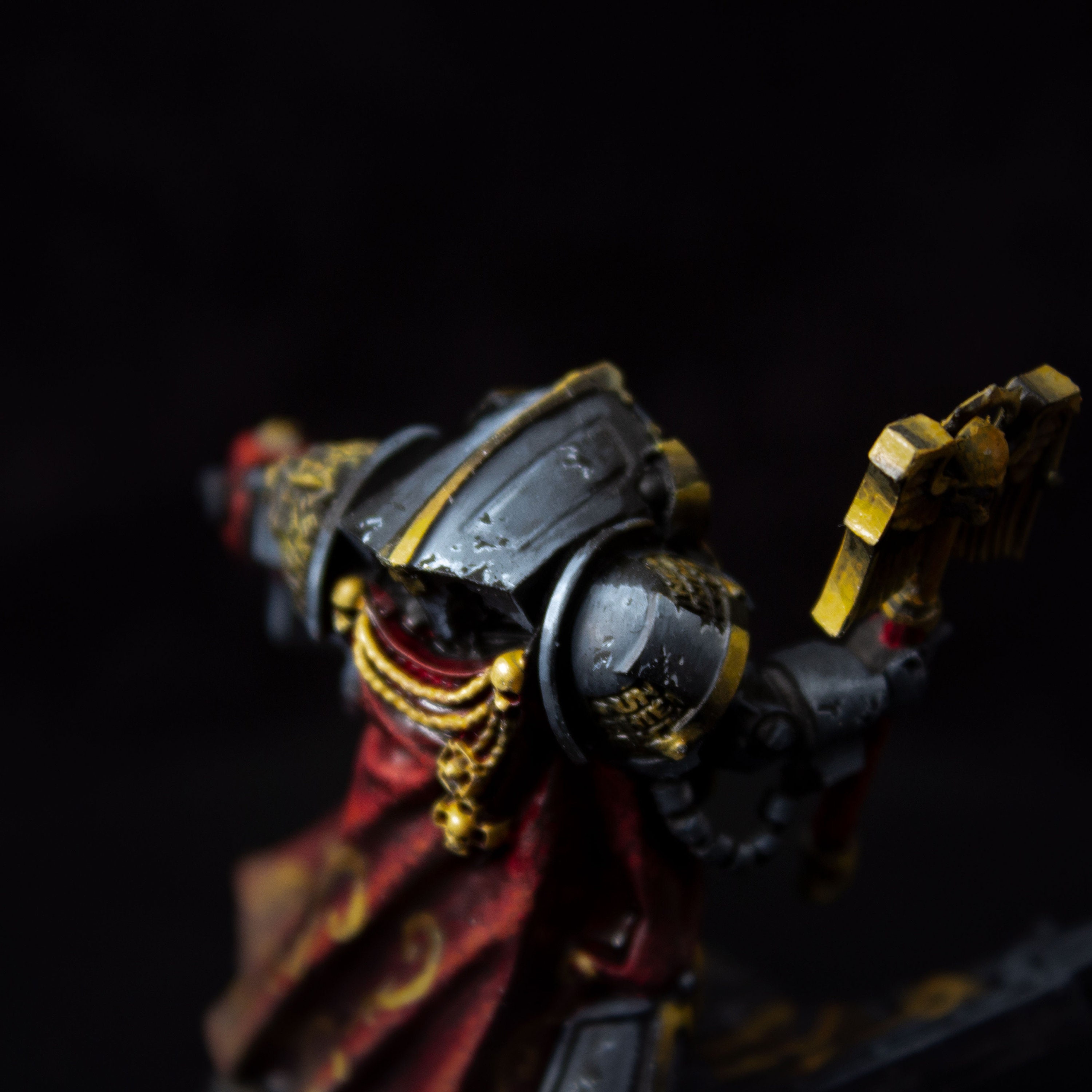 Painted Grey Knights Chaplain in Terminator Armor. Painting Commission ...