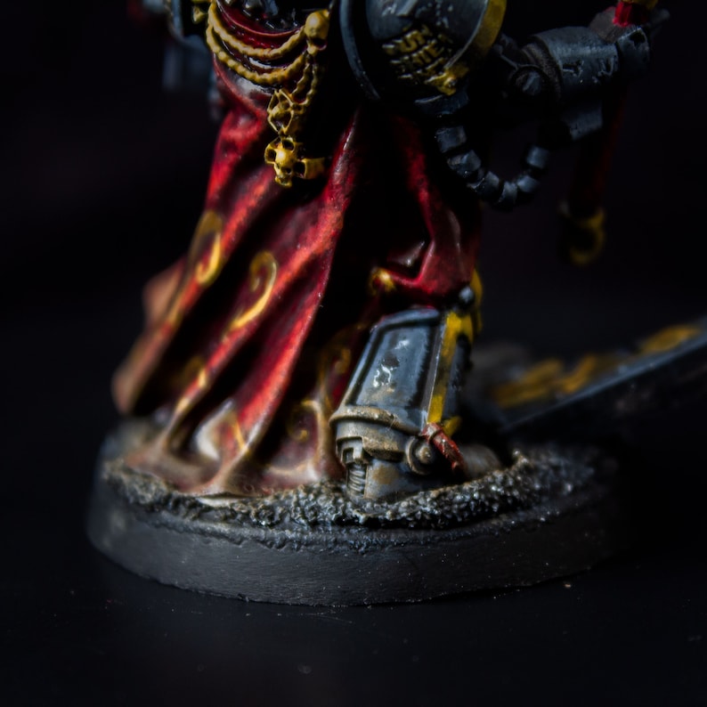 Painted Grey Knights Chaplain in Terminator Armor. Painting Commission ...