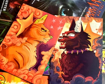 Firestar + Scourge - Art Print 5x7