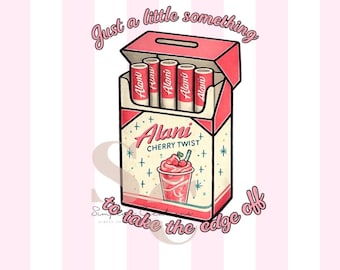 Alani Inspired PNG | Embroidered effect | Alani Meme PNG | Sublimation Design | Tumbler Wrap| 16oz Cup Wrap | Cup Wrap| Instant Download