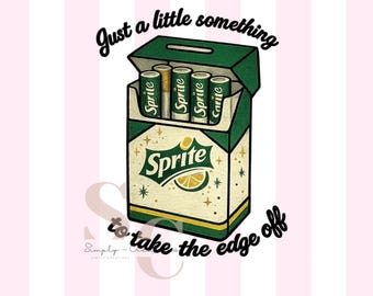 Sprite Can PNG | Embroidered effect | sprite Meme PNG | Sublimation Design | Tumbler Wrap| 16oz Cup Wrap | Cup Wrap| Instant Download