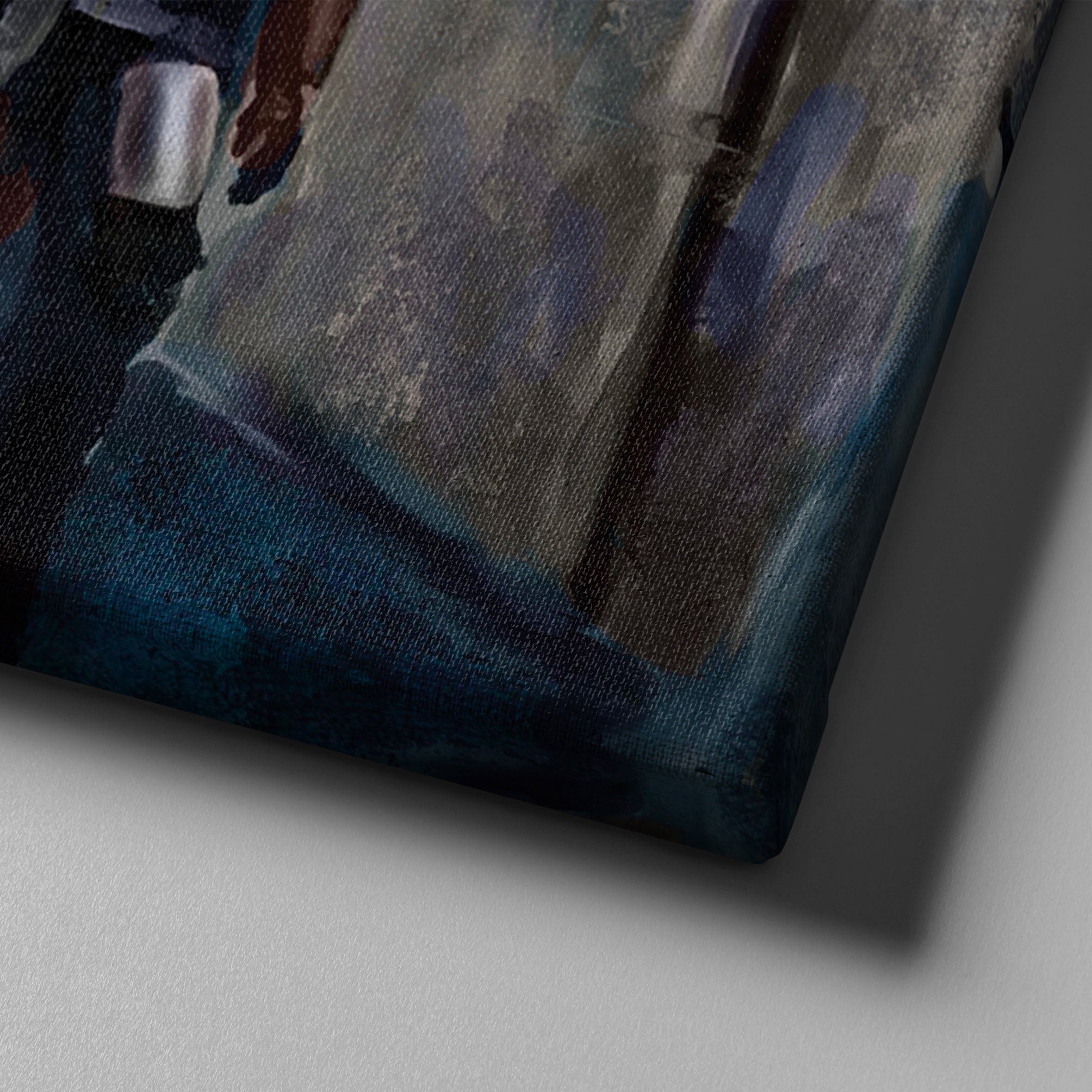 Mandalorian Star Wars Drawing Canvas Unique Design Wall Art Print Hand ...