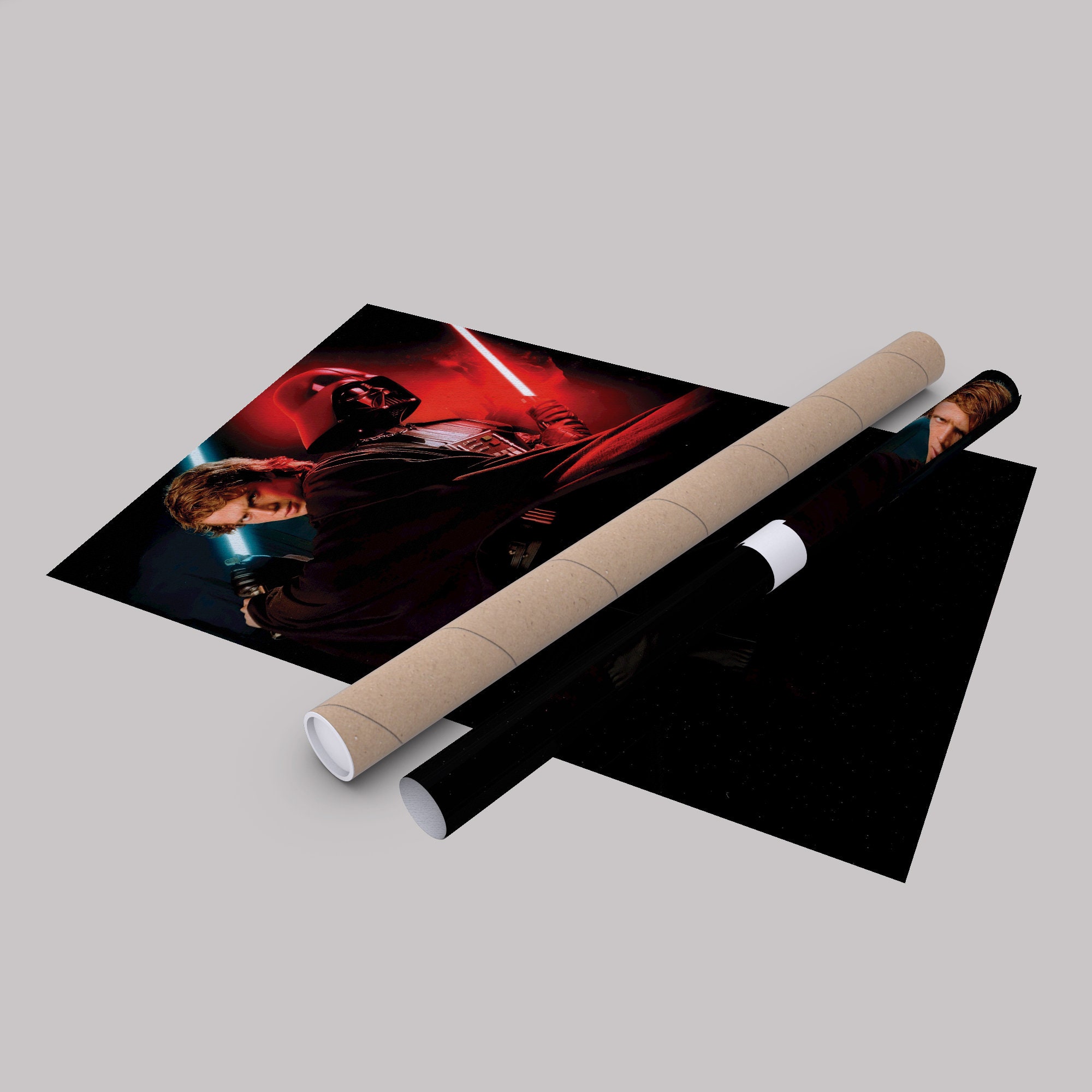 Darth Vader Anakin Skywalker Poster Two Souls Starwars Canvas Unique ...