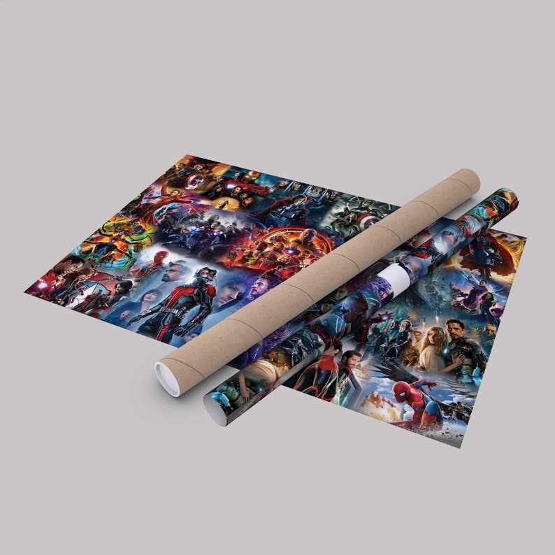 Marvel Movie Posters Marvel Comics Canvas Unique Design Wall Art Print ...