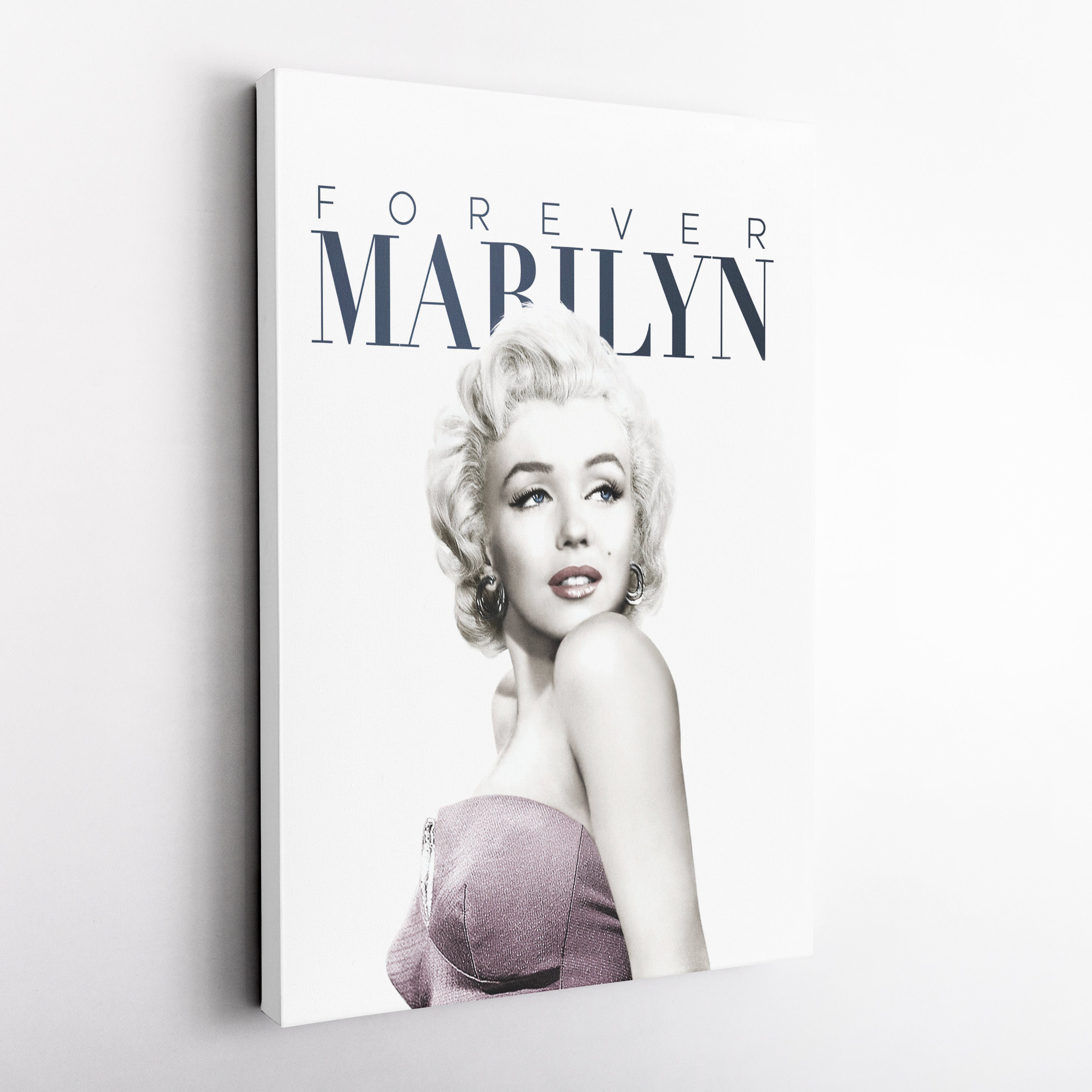 Marilyn Monroe Forever Poster Actress Model Canvas Unique Design Wall ...