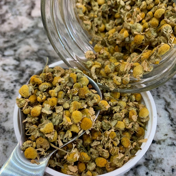 Organic Dried Chamomile (Matricaria recutita), Chamomile Tea