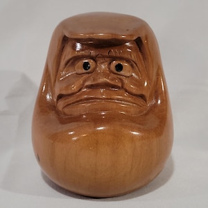 Wooden Daruma - Etsy