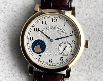 Limited Edition Masterpiece: A. Lange & Söhne 1815 Moonphase in 18CT Honey Gold - A Tribute to Timeless Craftsmanship