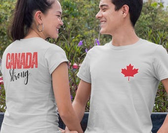 Kanada Stark Tshirt Ahornblatt Design Shirt Freizeitkleidung Kanadischer Stolz Baumwolle T-Shirt Vaterländische Kleidung Geburtstagsgeschenk Nationalflagge Grafik