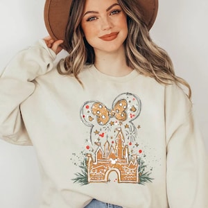 Disney Gingerbread Castle Shirt, Christmas Castle Shirt, Disney Christmas Shirt, Mickey Christmas Shirt, Disney Christmas Family Shirts