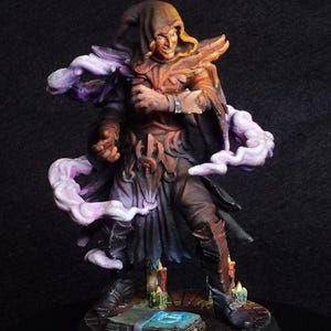 Dark Caller | Hand-Painted Miniature | 75mm Scale | D&D, TTRPG