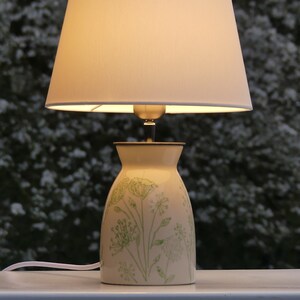 Handmade ceramic table lamp