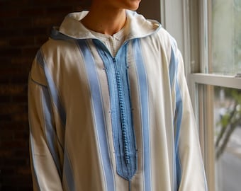 Men's Moroccan Djellaba | Thobe |  PRMUIM Authentic Handmade |Available in Different Colors