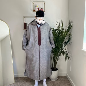 Hooded djellaba hotsell