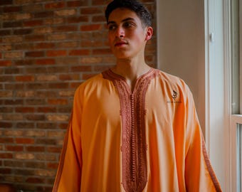 Suknia ślubna Thobe Marokańska Gandoura | Djellaba | Suknia ślubna Jellaba z Maroka | Dostępna w różnych kolorach