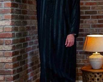 Luksusowy marokański kaftan Jabadoor: męski ślubny Thobe (2 sztuki)