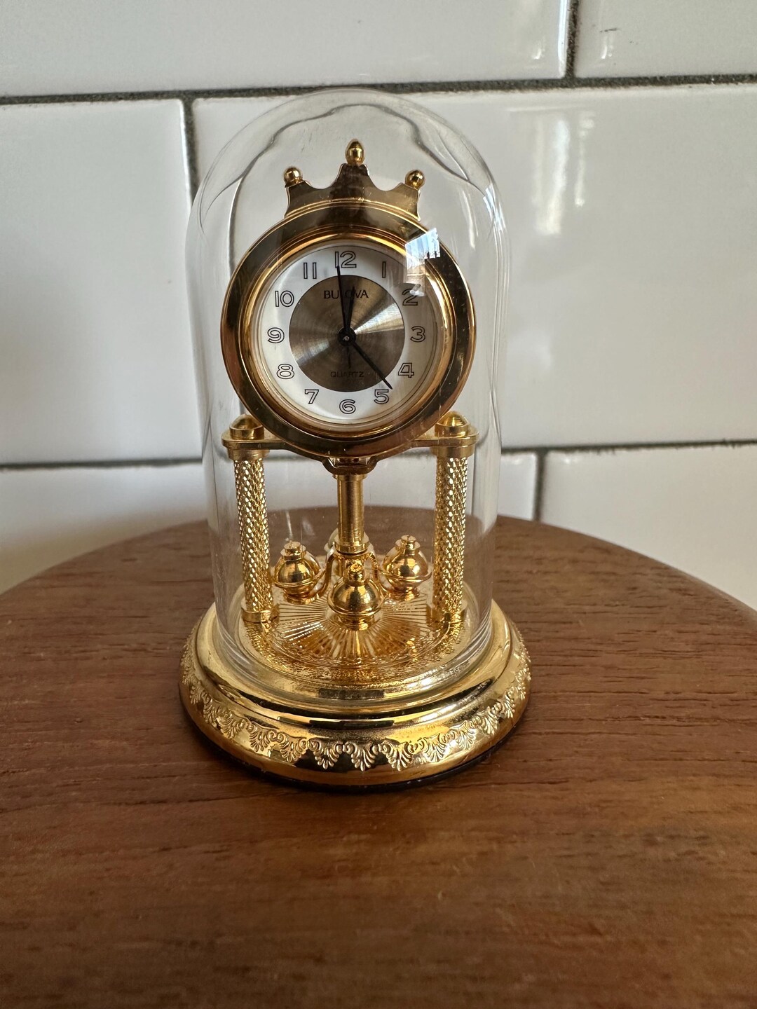 Bulova Miniature Sentinel Anniversary Clock Dollhouse Miniature - Etsy