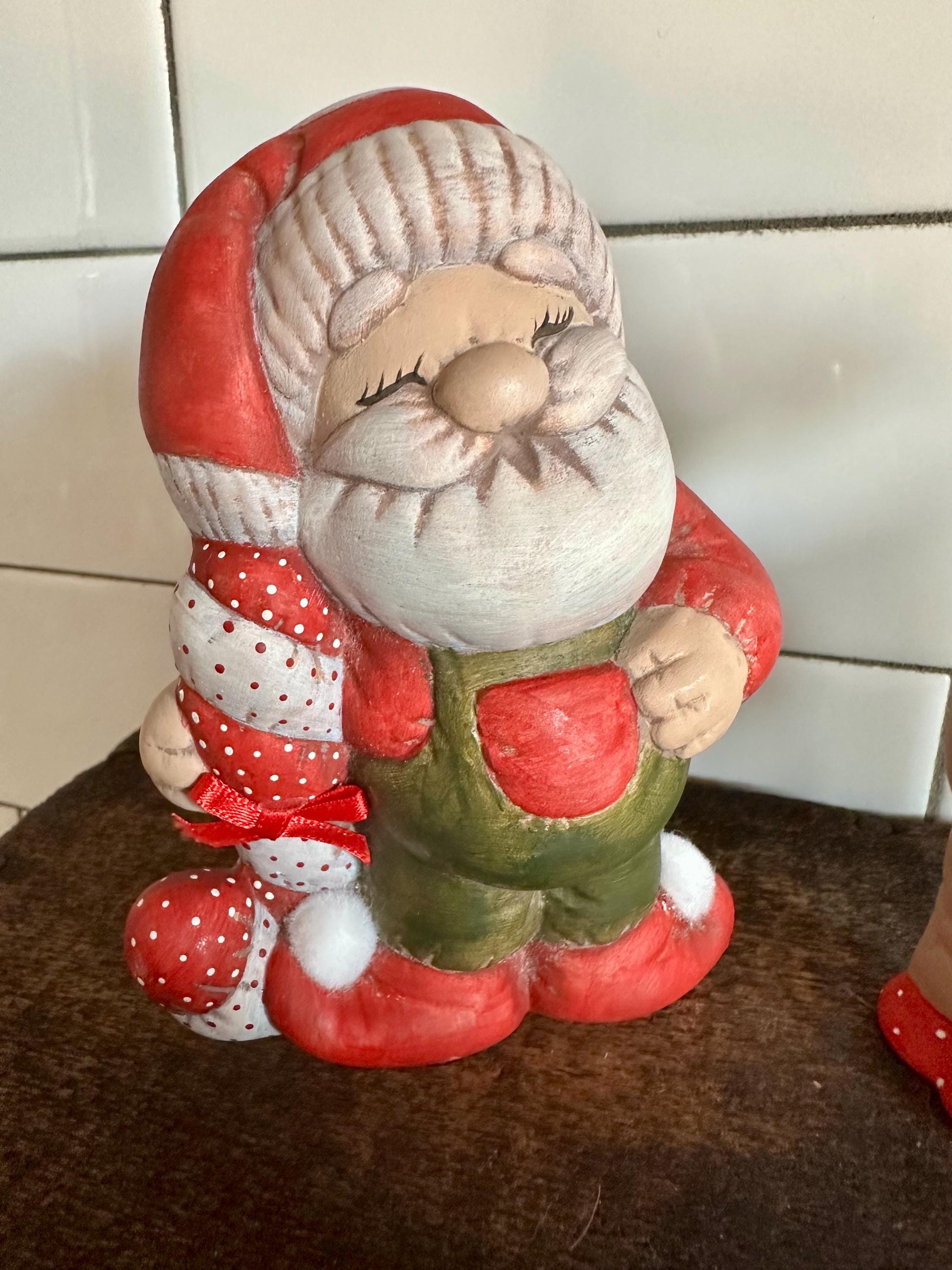 レア！ ヴィンテージ レフトン サンタ&トナカイ クリスマス 蓋付き