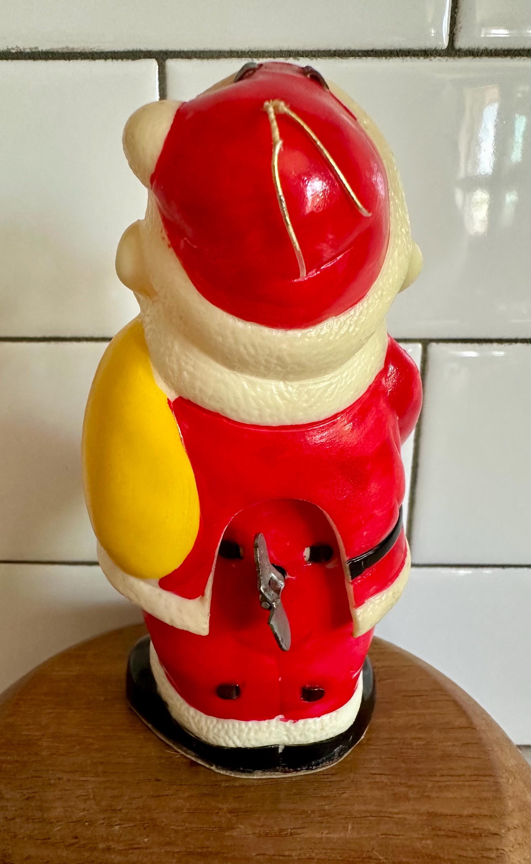 ヴィンテージサンタゼンマイおもちゃ クリスマスサンタクロース - Etsy