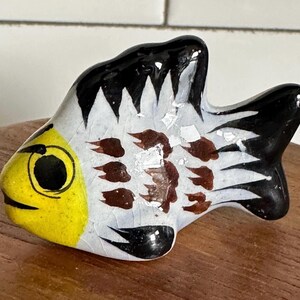 Vintage Tonala Mexican pottery Fish