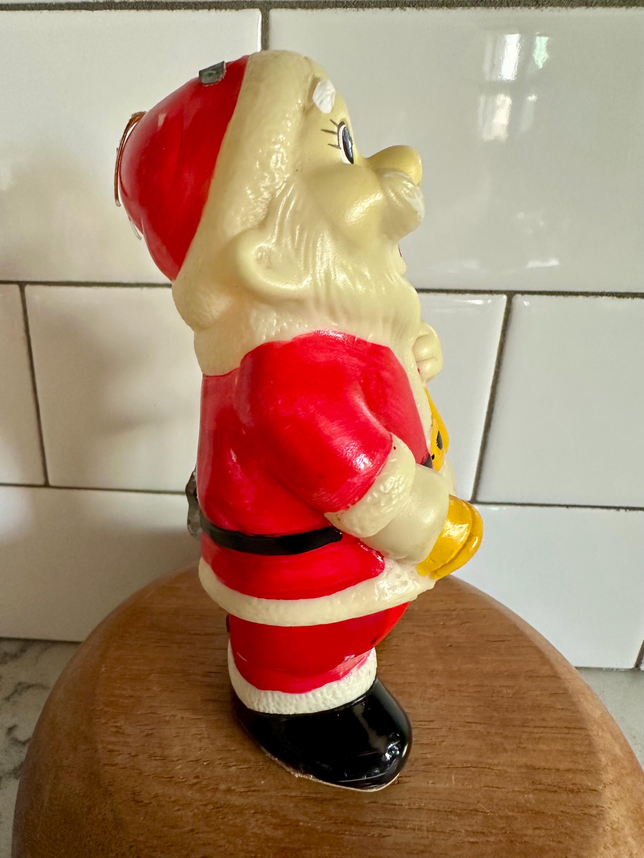 ヴィンテージサンタゼンマイおもちゃ クリスマスサンタクロース - Etsy