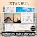 see more listings in the Boarding Pass Templates section