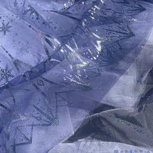Robe Elsa enchantée pour fille Déguisement princesse La Reine des neiges, tenue de fête d'anniversaire pour enfant, robe de carnaval cosplay, déguisement princesse des glaces magique image 10