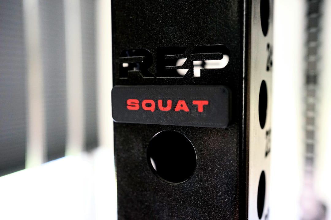 Power Rack Position Magnet Set - 3D Printed Gym Magnets for Squat ...