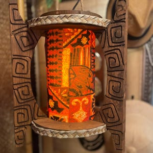 Made to Order Custom Tiki Lamp: Three-Spired Tropical Treasure Lighting for Exotic Décor, Hawaiian Home Accents, Polynesian Vibes