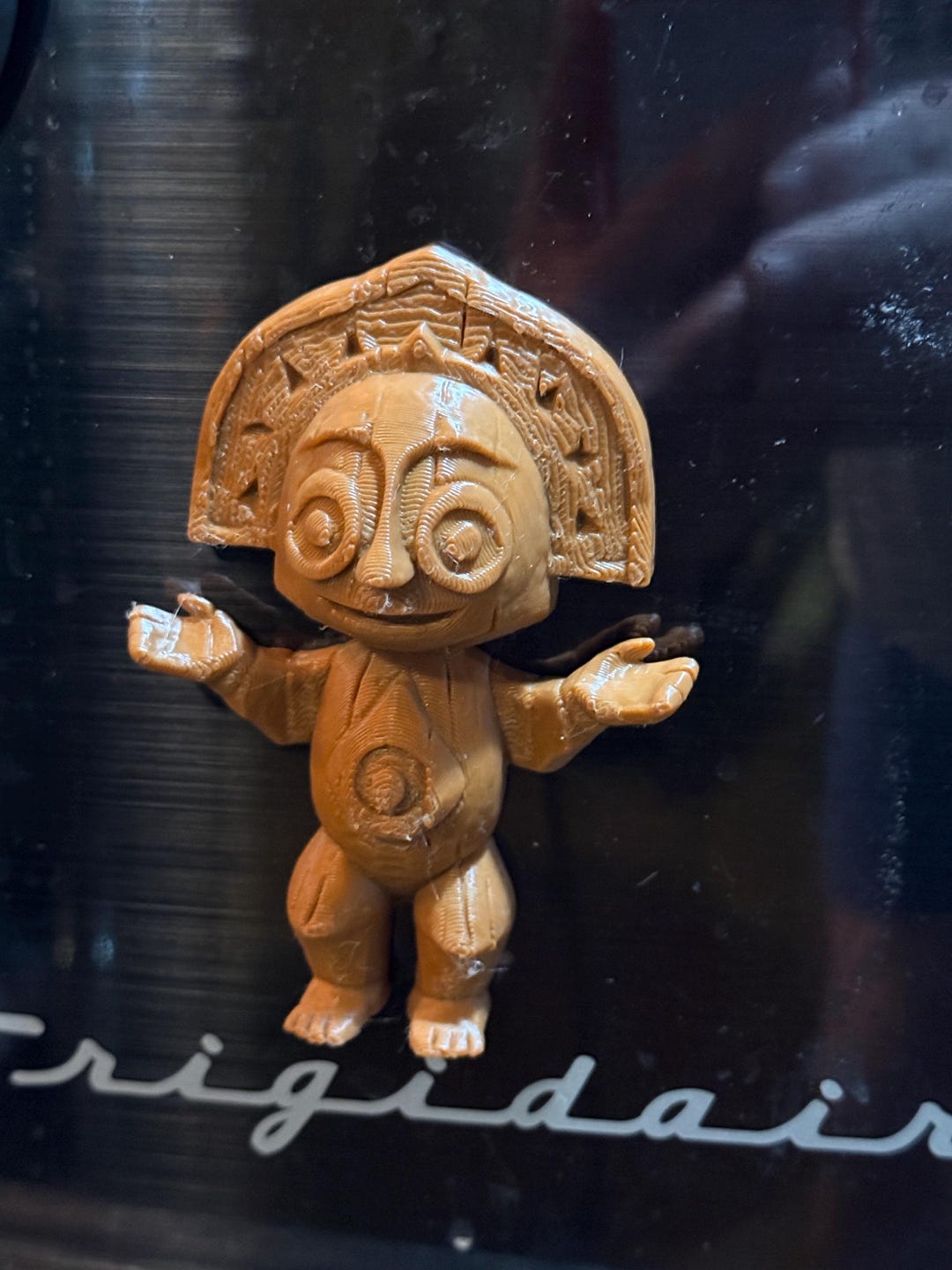Maui Tiki God Fridge Magnet, Trader Sam's Style, Enchanted Tiki