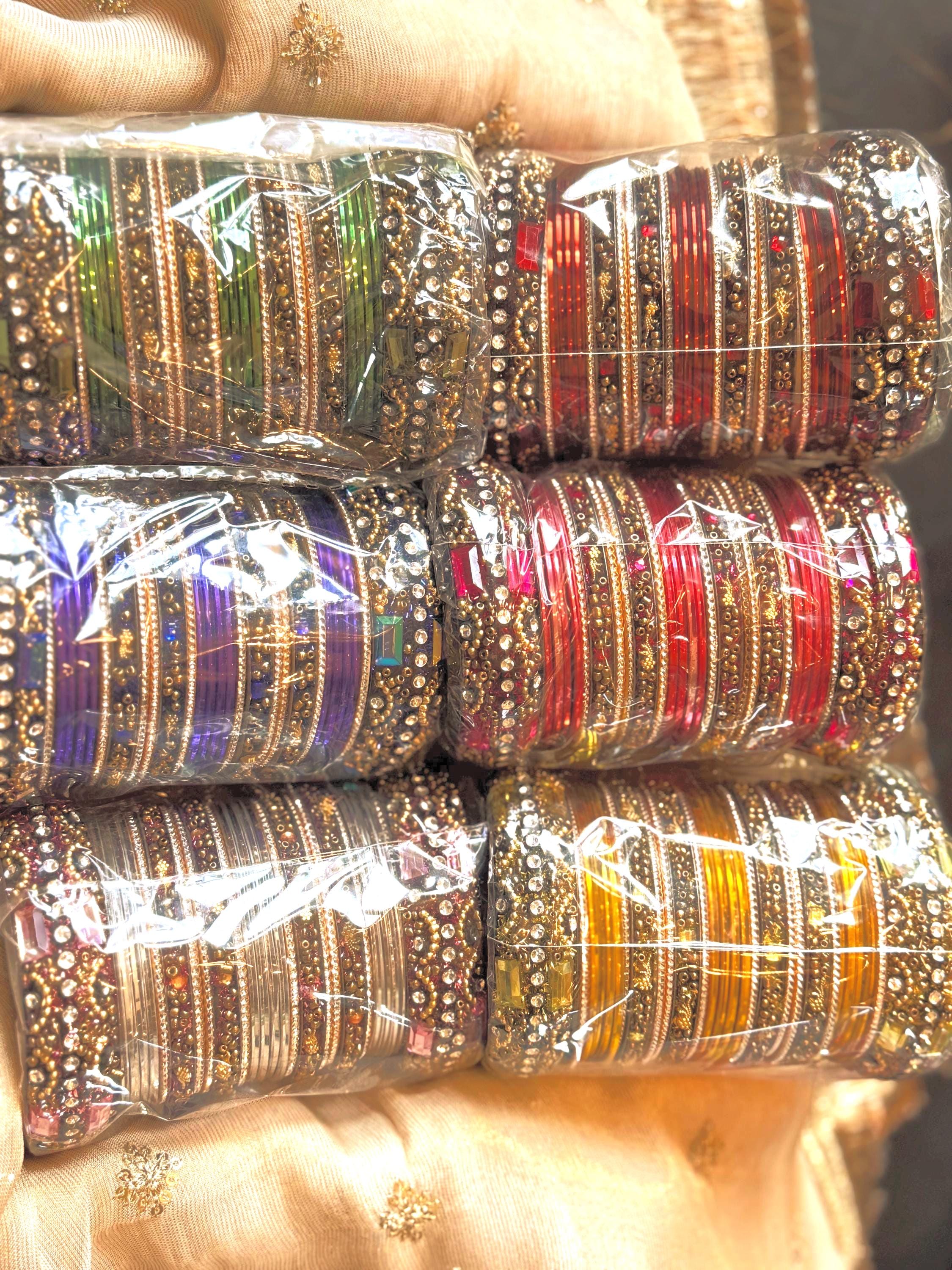 Buy Bridal Bangles Set Online In India India - Main Image