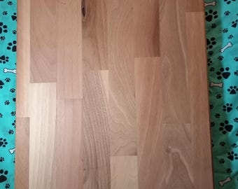 handmade beautiful oak chopping butchers block