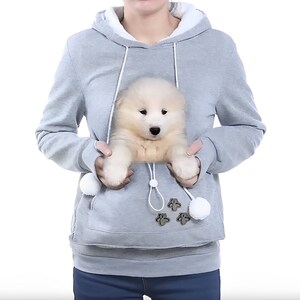 Pet Pouch pullover, cat carrier, dog carrier, Oversize, Kangaroo Pocket, Pullover, oversized pullover, oversized sweatshirt, dog pouch, cat