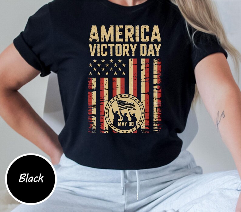 Victory Day Shirt, Patriotic Soldier America Shirt, American Flag Military Gift Tee, America Victory Day Tee, 4th Of July Shirt,Memorial Day image 6