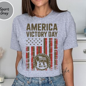 Victory Day Shirt, Patriotic Soldier America Shirt, American Flag Military Gift Tee, America Victory Day Tee, 4th Of July Shirt,Memorial Day image 11