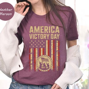 Victory Day Shirt, Patriotic Soldier America Shirt, American Flag Military Gift Tee, America Victory Day Tee, 4th Of July Shirt,Memorial Day image 10