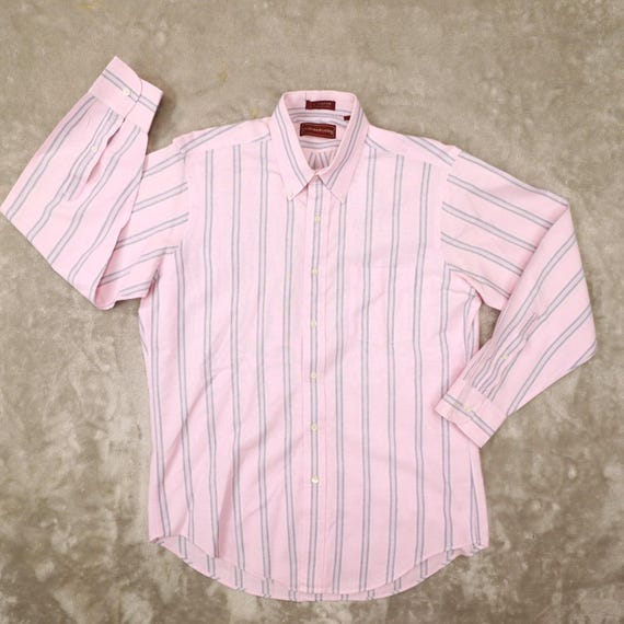 Chaps Ralph Lauren Vintage Pink Striped Button up Dress Shirt Men's Size 16-33 - Etsy Chaps Ralph Lauren Vintage Pink Striped Button up Dress Shirt Men's Size 16-33 - Etsy